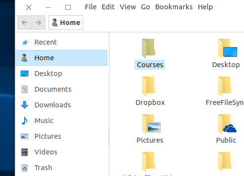 Ubuntu windows explorer like nautilus