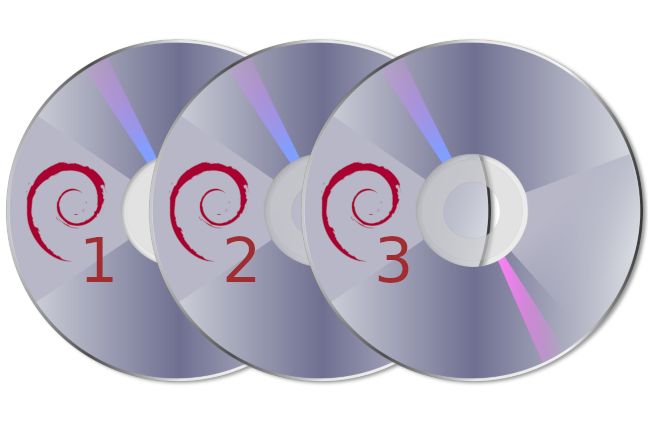 debian discs