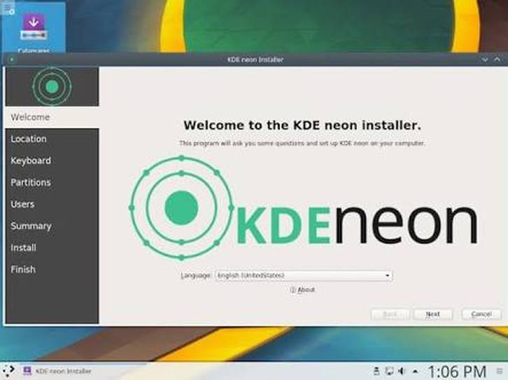 kde neon installer