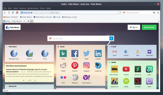 pale moon web browser