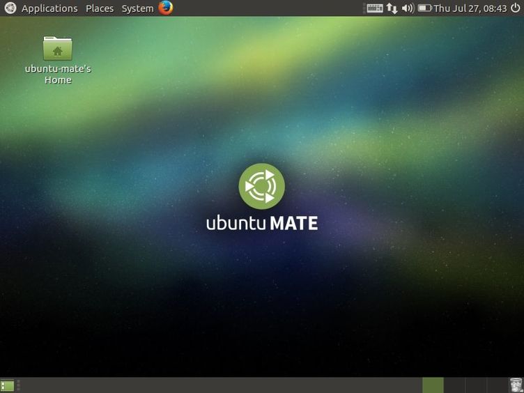 ubuntu mate desktop screen