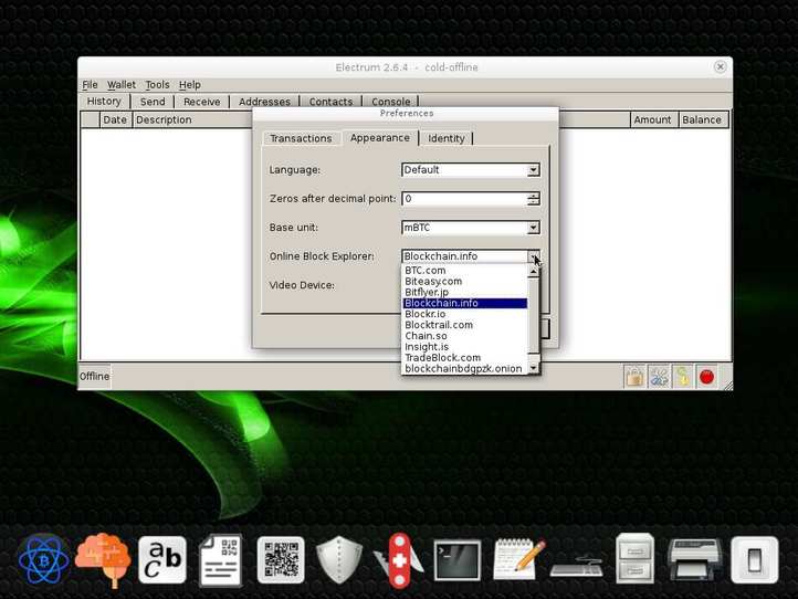 electrum cold offline