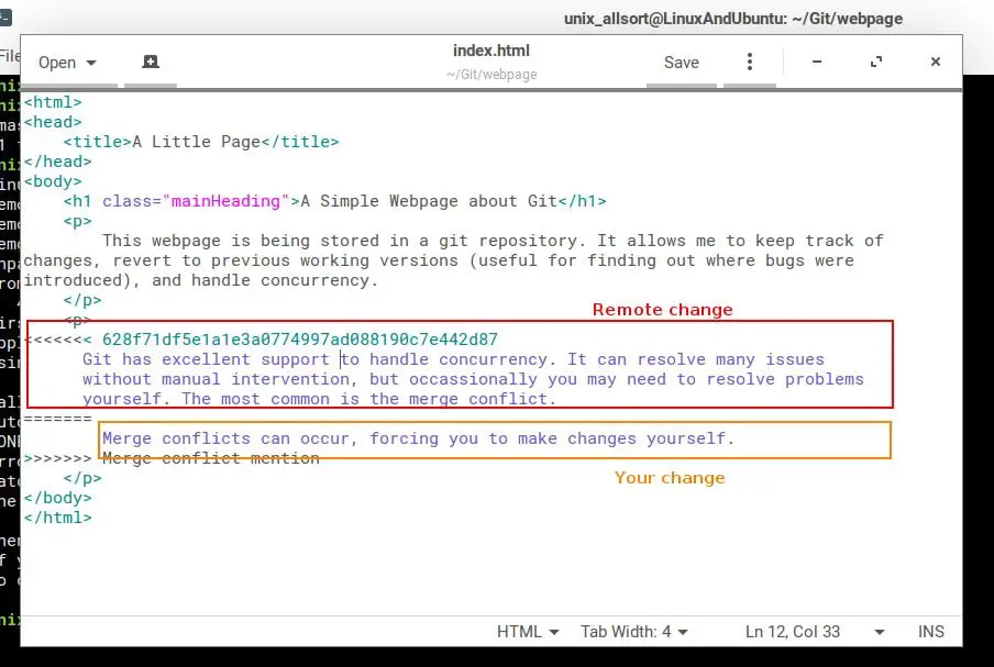 git merge conflict file