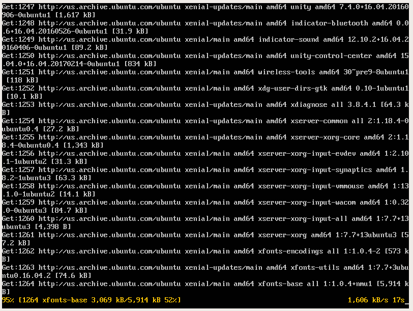 ubuntu server updating