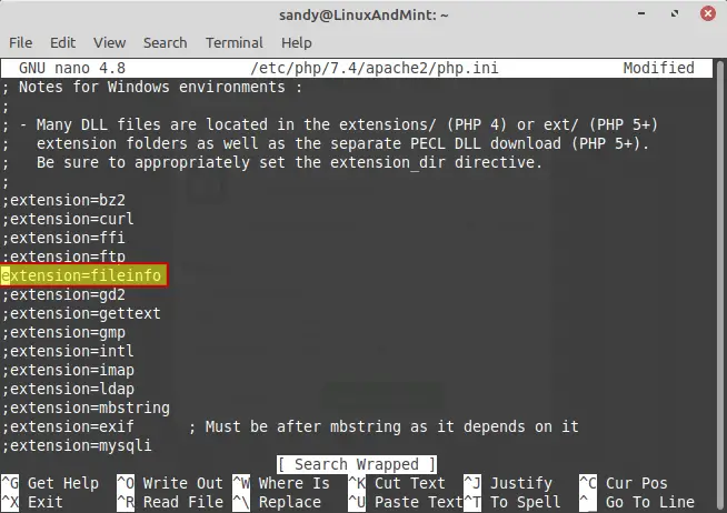 enable php fileinfo extension ubuntu