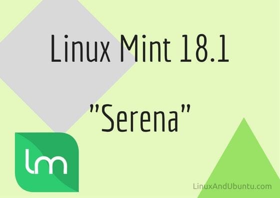 Linux Mint 18.1