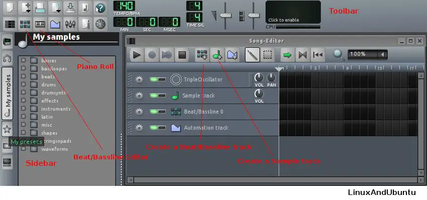 LMMS Guide Part 1 Creating Simple Melodies Using Sounds And Instruments