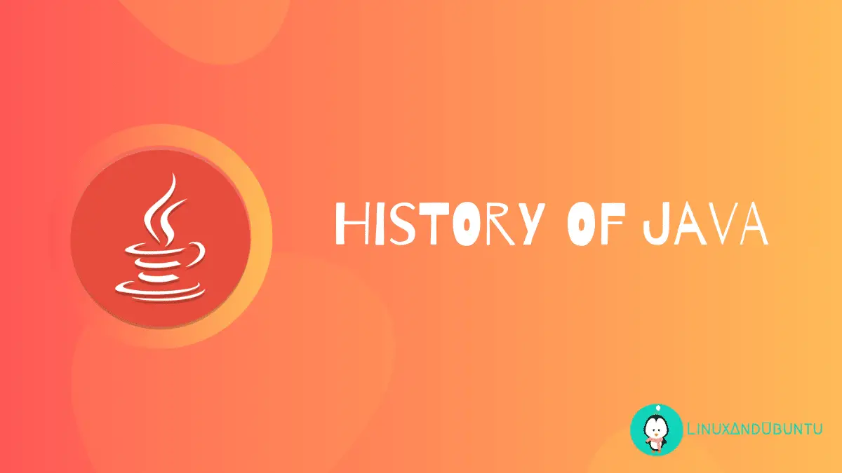 History of Java