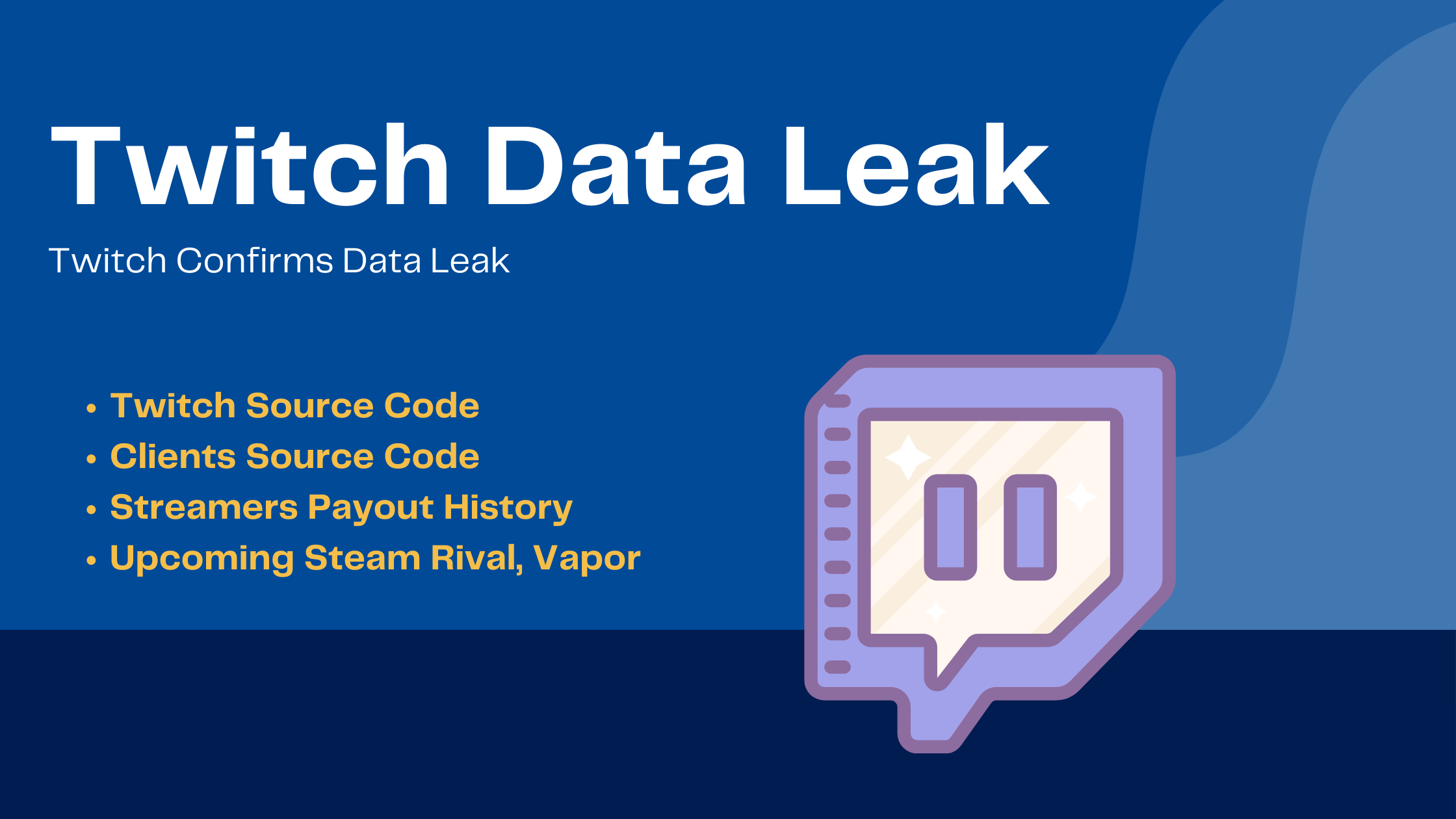 Twitch data leak